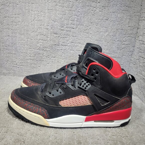 Air Jordan Spizike Bred 315371-060 Men's Size US 12 Black Red Basketball Shoes - Picture 1 of 10
